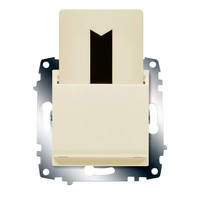 Карточный выключатель ABB COSMO, электронный, кремовый