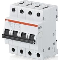 Автоматический выключатель ABB S200 3P+N 1.6А (D) 10кА, S203M-D1.6NA