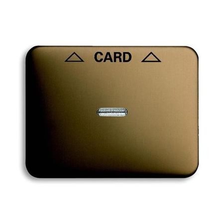 Накладка на карточный выключатель ABB, бронзовый