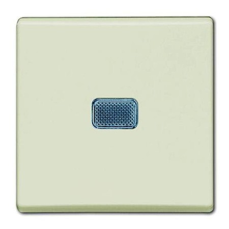 Выключатель 1-клавишный ABB BASIC55 с подсветкой, chalet-white, 2006//1 UCGL-96-507