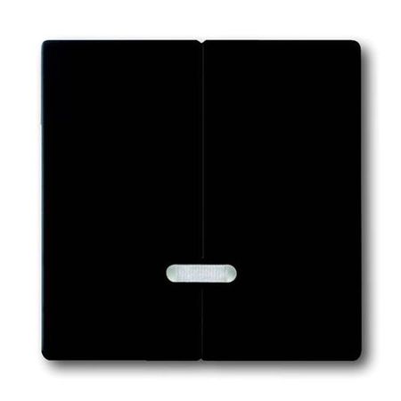 Накладка на светорегулятор ABB FUTURE, черный бархат, 6545-885