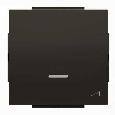 Накладка на светорегулятор ABB SKY, черный бархат, 8560.1 NS