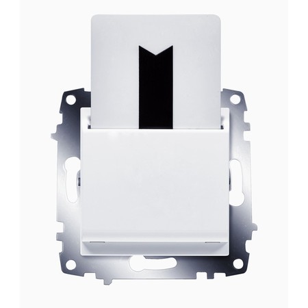 Карточный выключатель ABB COSMO, электронный, белый