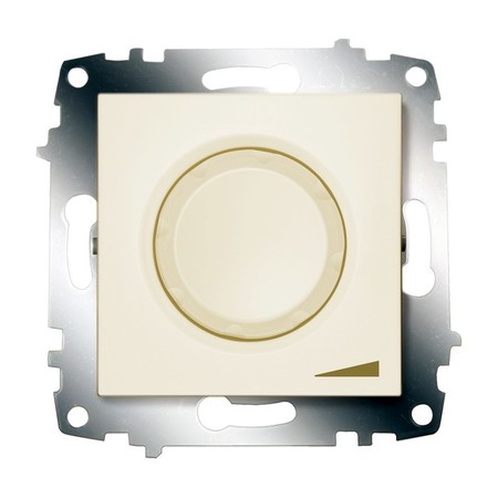 Светорегулятор поворотный ABB COSMO, 800 Вт, кремовый, 619-010300-192