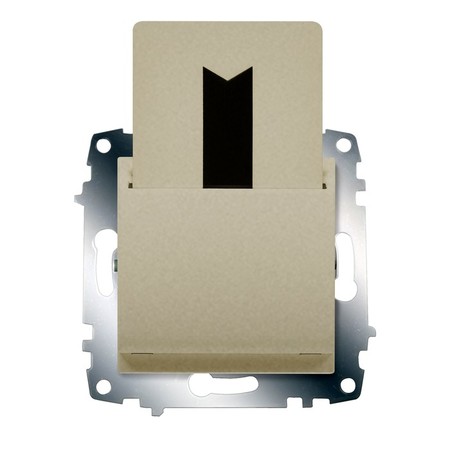 Карточный выключатель ABB COSMO, электронный, титан