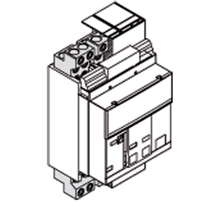 Комплект силовых выводов стационарного выключателя FC CuAl 4x240 E1.2 F 3шт, 1SDA074001R1