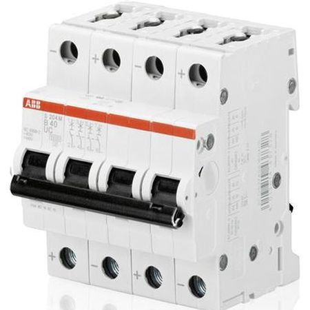 Автоматический выключатель ABB S200 4P 0.5А (C) 10кА, S204M C0,5UC