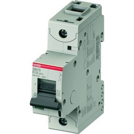 Автоматический выключатель ABB S800S 1P 50А (UCB) 50кА, S801S-UCB50