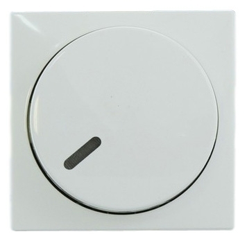 Накладка на светорегулятор ABB BASIC55, альпийский белый, 2115-94-507