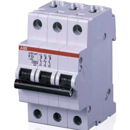 Автоматический выключатель ABB S200 3P 0.5А (D) 10кА, S203MT-D0,5