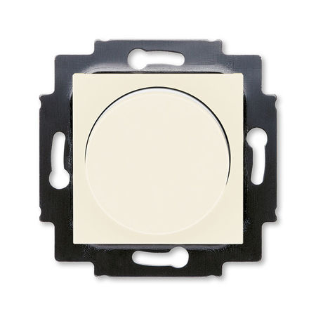 Светорегулятор поворотно-нажимной ABB LEVIT, 600 Вт, слоновая кость // белый, 3294H-A02247 17W