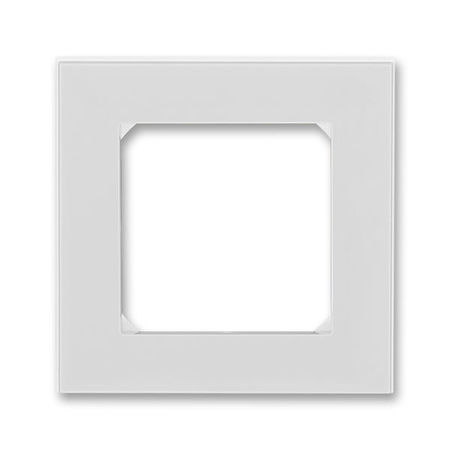 Рамка 1 пост ABB LEVIT, серый // белый, 3901H-A05010 16W