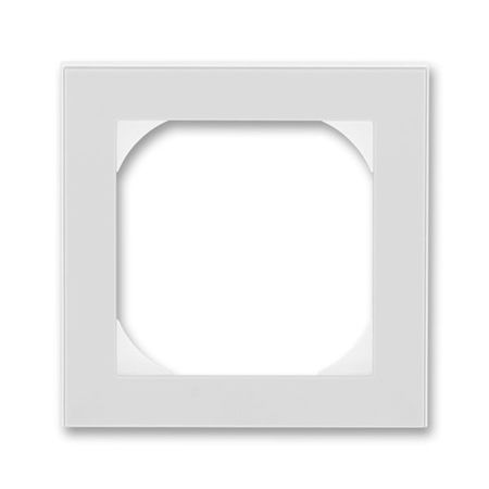 Рамка 1 пост ABB LEVIT, серый // белый, 3901H-A05510 16