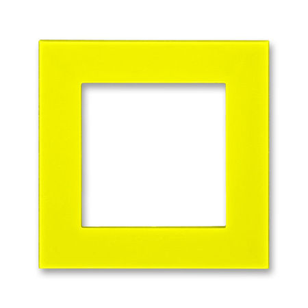 Накладка на рамку 1 пост ABB LEVIT, желтый, ND3901H-A150 64