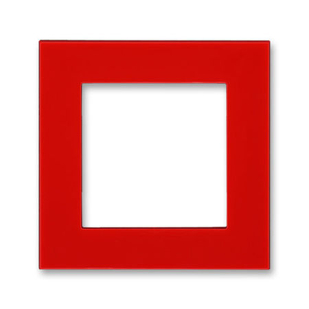 Накладка на рамку 1 пост ABB LEVIT, красный, ND3901H-A150 65