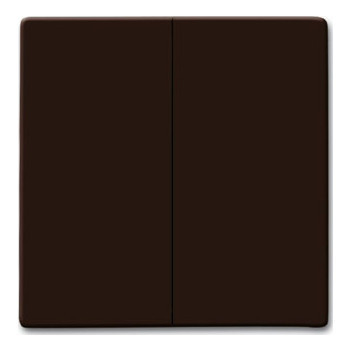 Клавиша двойная ABB ALLWETTER, коричневый, 2105-31