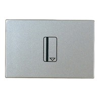 Карточный выключатель двухмодульный ABB ZENIT, электронный, серебристый, N2214.5 PL