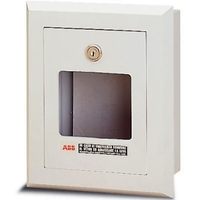 Распределительный шкаф ABB LIVORNO мод., IP40, встраиваемый, термопласт, прозрачная дверь, 13 153