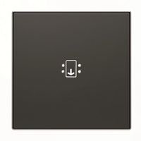 Накладка на карточный выключатель ABB SKY, черный бархат, 8514 NS