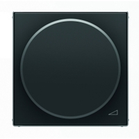 Накладка на светорегулятор ABB SKY, черный бархат, 8560.2 NS