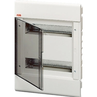 Распределительный шкаф ABB EUROPA 24 мод., IP40, встраиваемый, термопласт, прозрачная дверь