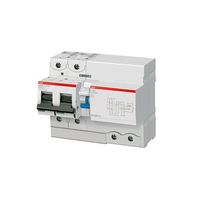 Дифавтомат ABB DS800 2P 125А ( B ) 50 кА, 1000 мА ( A S ), DS802S B 125//1 A S