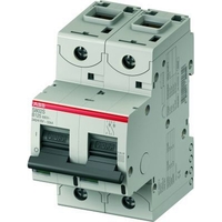Автоматический выключатель ABB S800C 2P 10А (B) 15кА, S802C B10