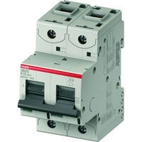 Автоматический выключатель ABB S800C 2P 80А (K) 15кА, S802C K80