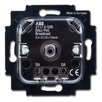 Механизм поворотного светорегулятора ABB коллекции BJE, 500 Вт, 2117 U-500