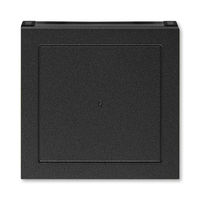 Накладка на карточный выключатель ABB LEVIT, антрацит // дымчатый черный, 3559H-A00700 63