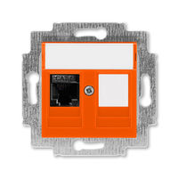 Розетка ABB LEVIT, скрытый монтаж, оранжевый, 5014H-A61017 66W