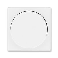 Накладка на светорегулятор поворотный ABB LEVIT, белый // белый, 3294H-A00123 03