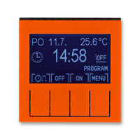 ABB Levit 2CHH912031A4066 Таймер программируемый оранжевый // дымчатый чёрный, 3292H-A20301 66