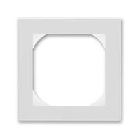 Рамка 1 пост ABB LEVIT, серый // белый, 3901H-A05510 16
