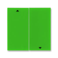 Клавиша для жалюзийного выключателя ABB LEVIT, зеленый, ND3559H-A447//1 67